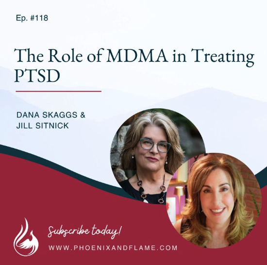 Dana Skaggs and Jill Sitnick talking about MDMA in treating PTSD